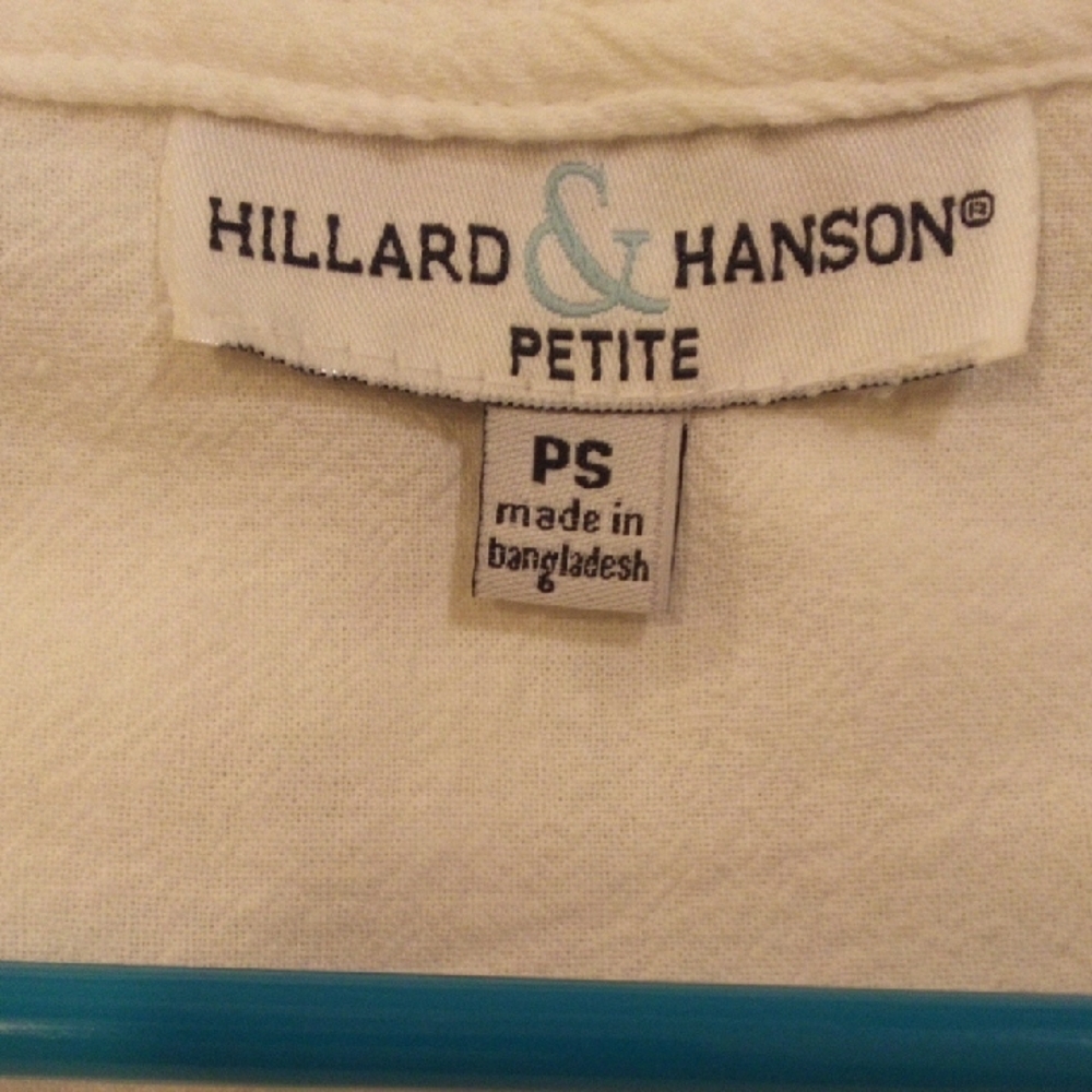 Hillard & Hanson Women's Cream Utility Jacket - Picture 5 of 5